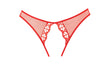 Mirabelle Plum Panty, product view