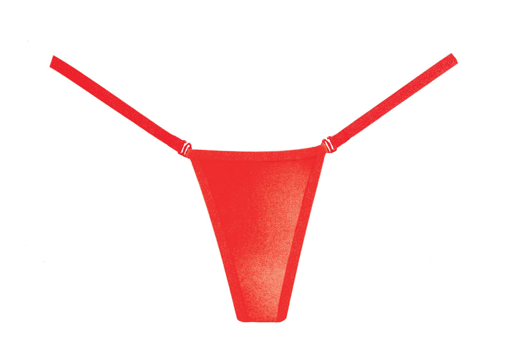 Between The Cheats Wet-Look Panty, product view