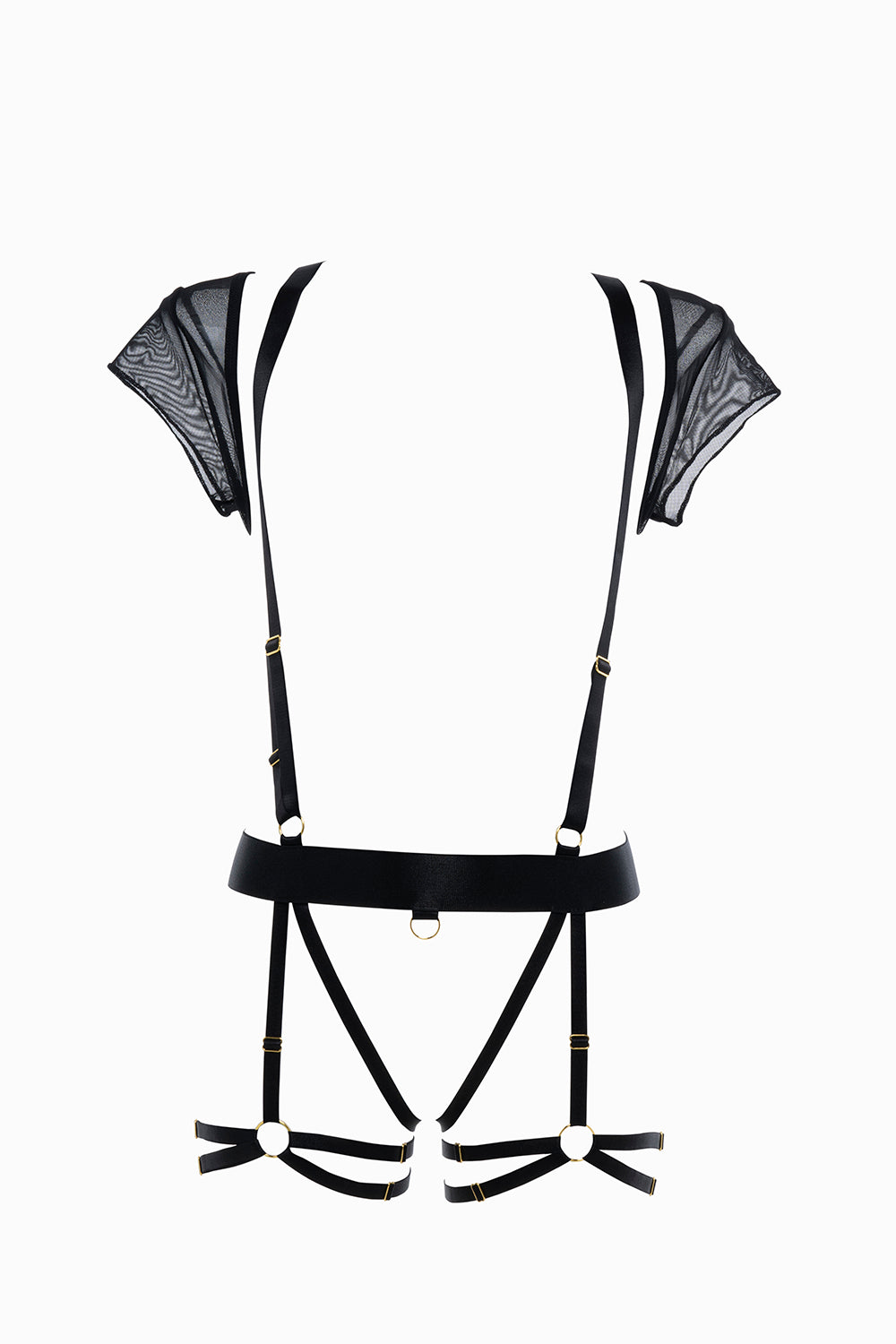 St. Tropez Babe Mesh Bolero Teddy, front view