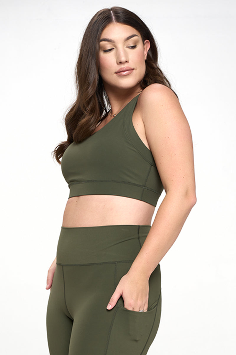 Full Coverage Buttery Soft Activewear Sports Bra | Love It Curvy