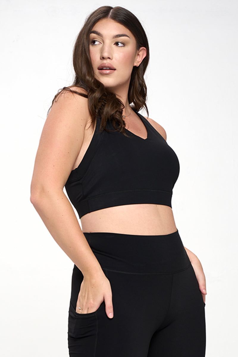 Full Coverage Buttery Soft Activewear Sports Bra | Love It Curvy