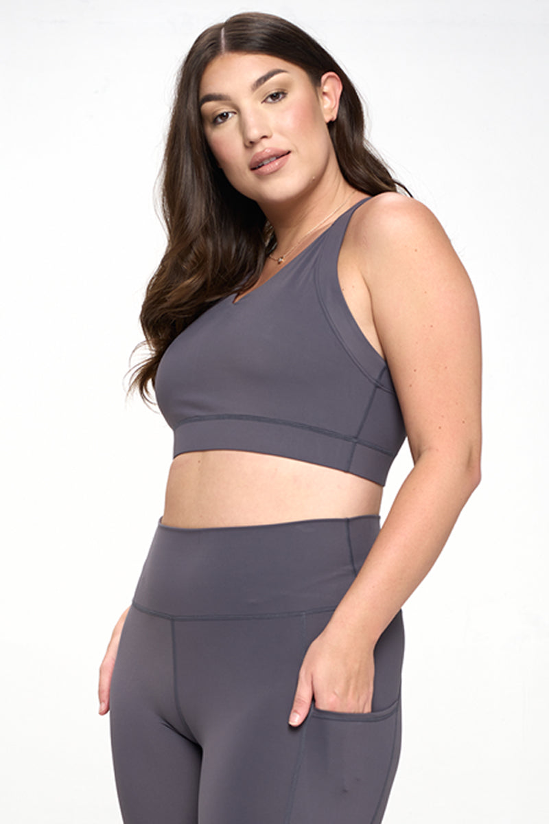 Full Coverage Buttery Soft Activewear Sports Bra | Love It Curvy