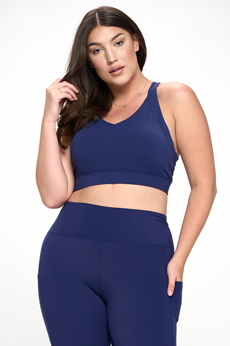 Full Coverage Buttery Soft Activewear Sports Bra | Love It Curvy