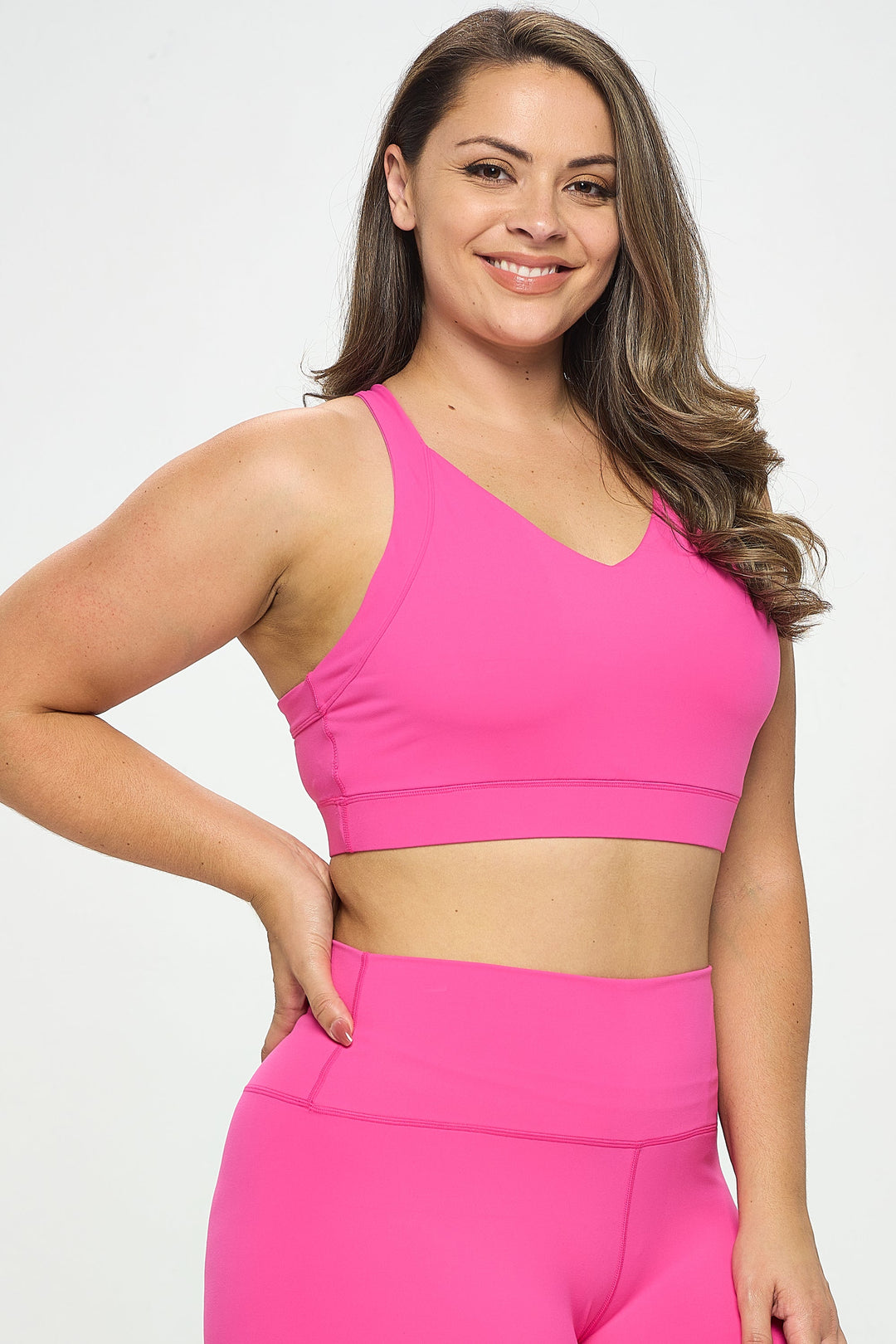 Full Coverage Buttery Soft Activewear Sports Bra | Love It Curvy