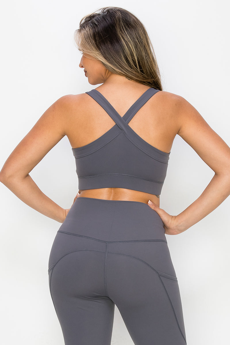 Full Coverage Buttery Soft Activewear Sports Bra | Love It Curvy