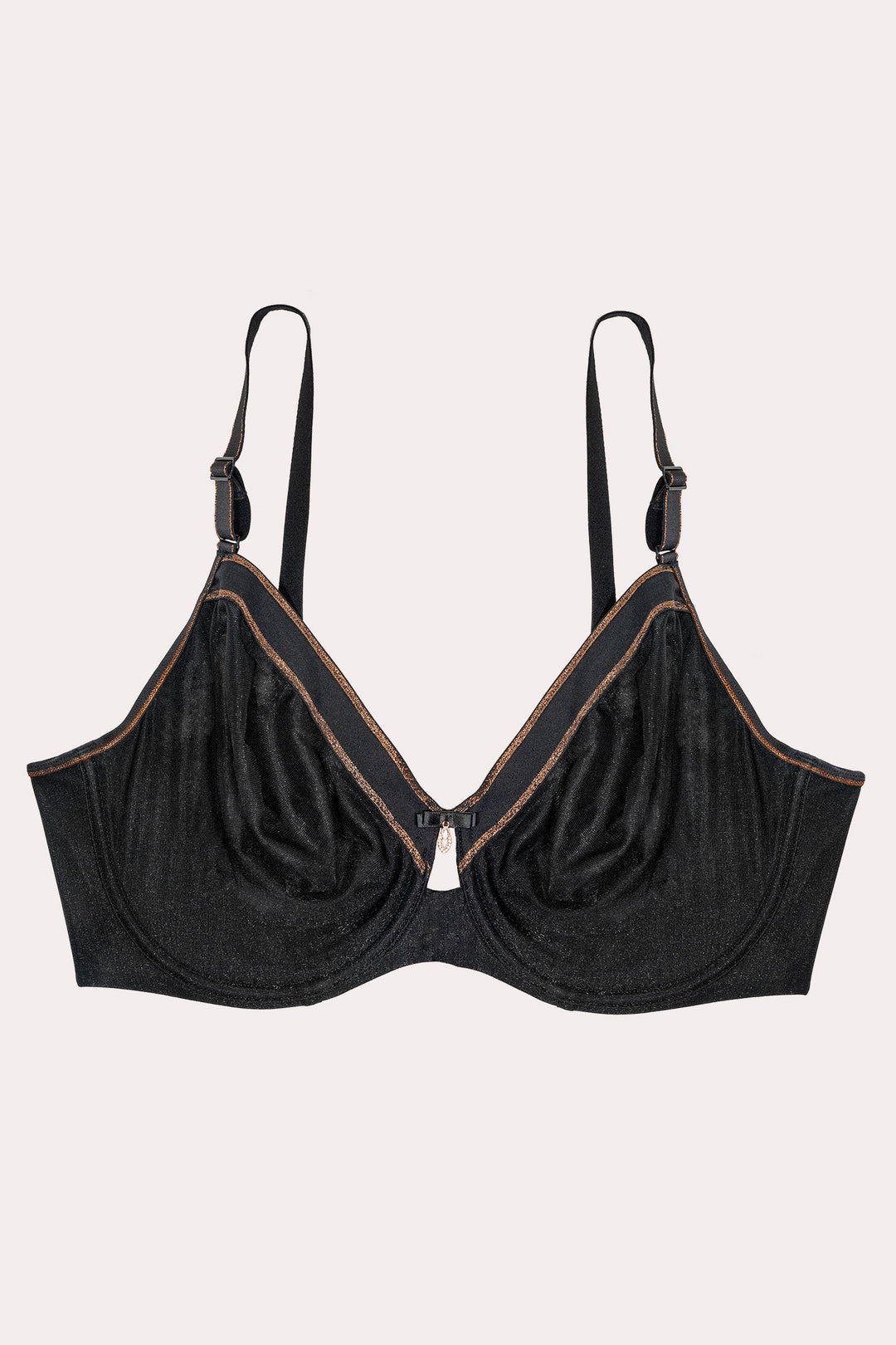 Shimmer Unlined Underwire Bra | Love It Curvy