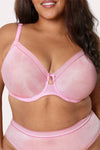 Shimmer Unlined Underwire Bra | Love It Curvy