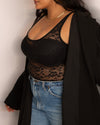 No Show Lace Bodysuit | Love It Curvy