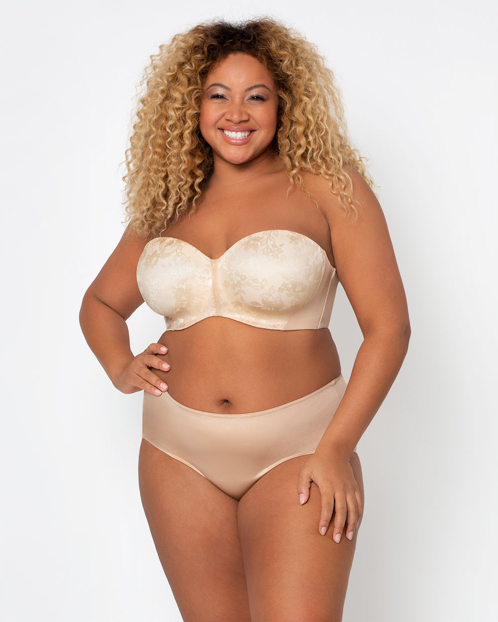 Strapless Sensation Multi-Way Push Up Bra | Love It Curvy