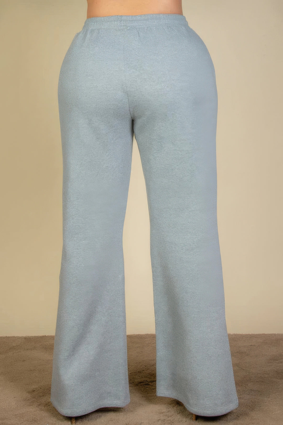 Plus Size Drawstring Waist Slant Pocket Sweatpants - Love it Curvy