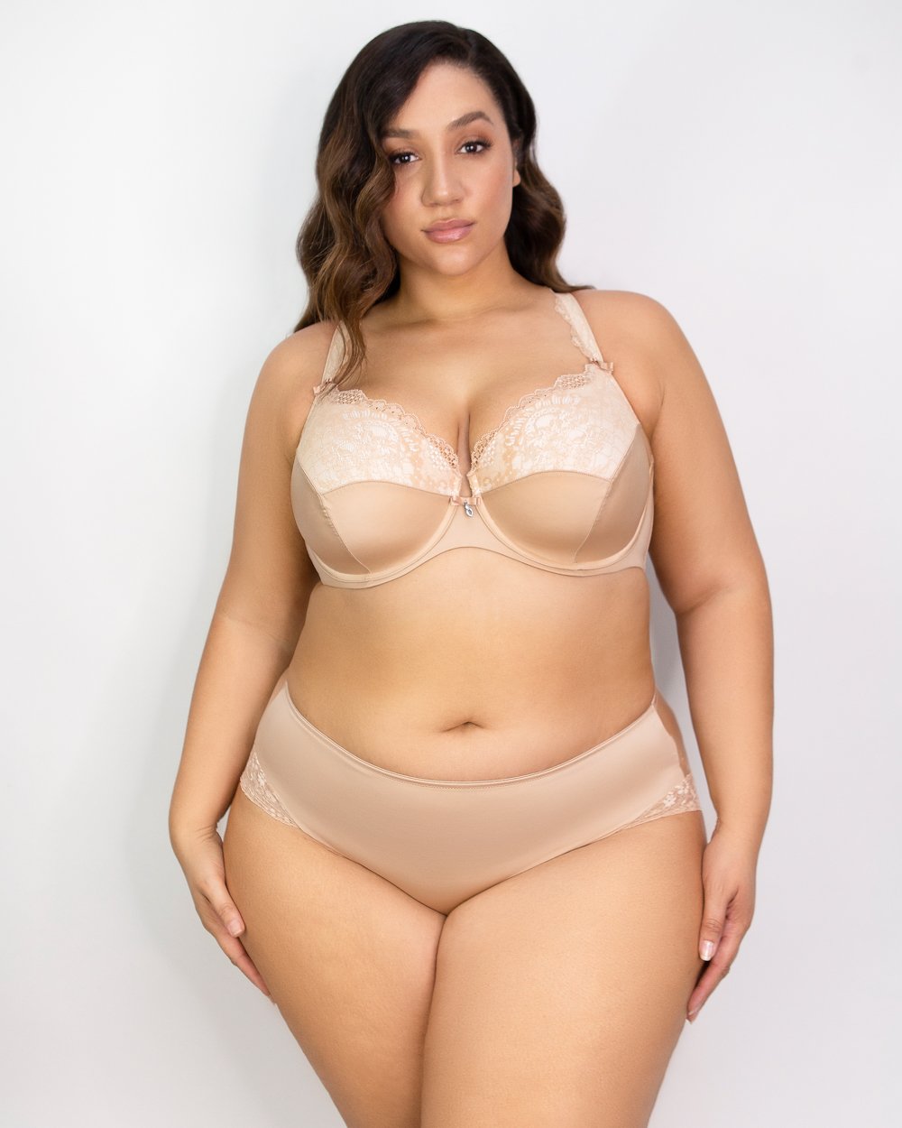 Tulip Lace Push Up Bra | Love It Curvy