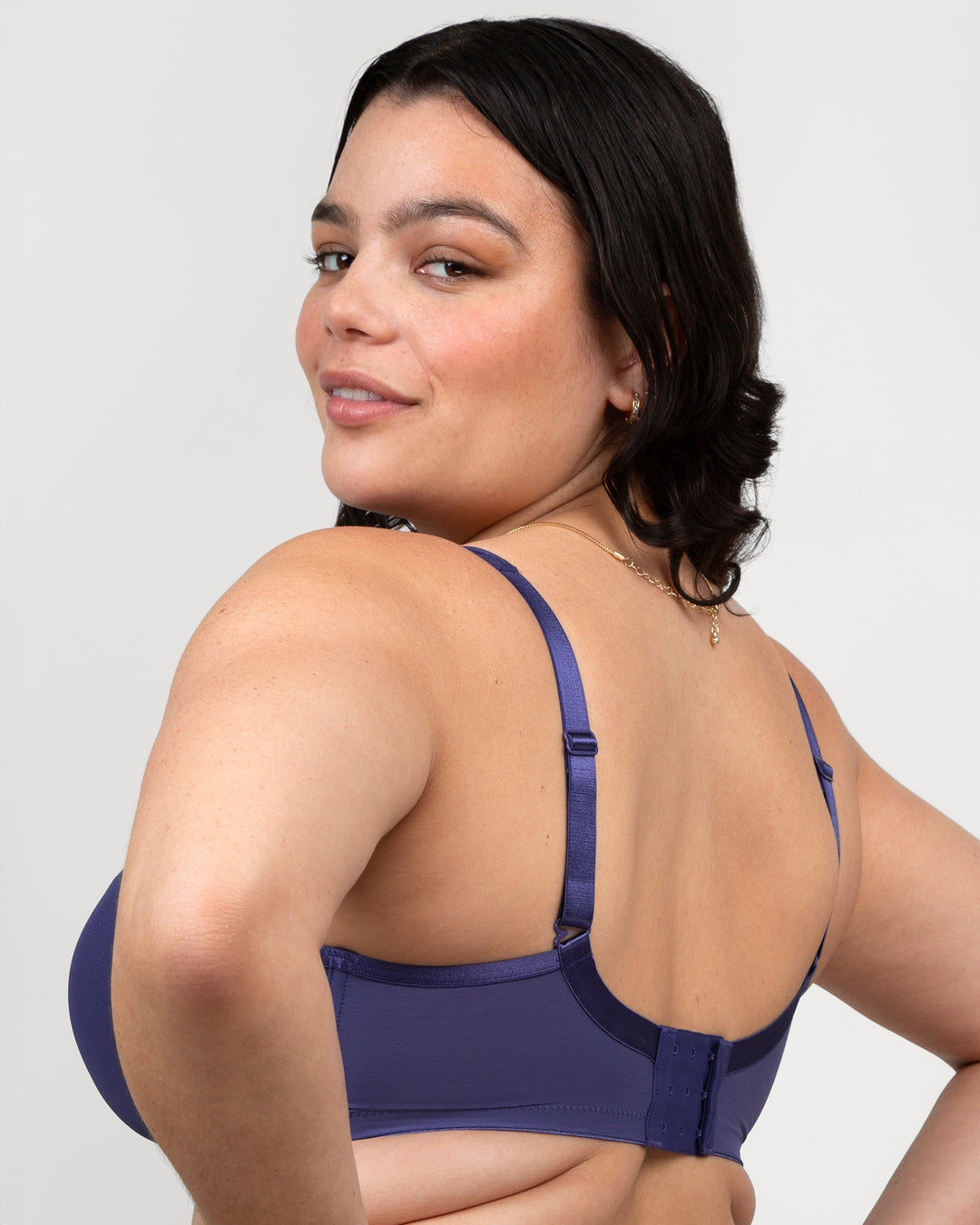 Sheer Mesh Plunge T-Shirt Bra - Seasonal &amp; Prints  | Love It Curvy