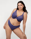 Sheer Mesh Plunge T-Shirt Bra - Seasonal & Prints  | Love It Curvy