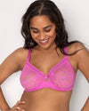 No Show Lace Unlined Underwire Bra | Love It Curvy