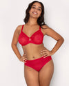 No Show Lace Unlined Underwire Bra | Love It Curvy