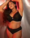 Shimmer Unlined Underwire Bra | Love It Curvy