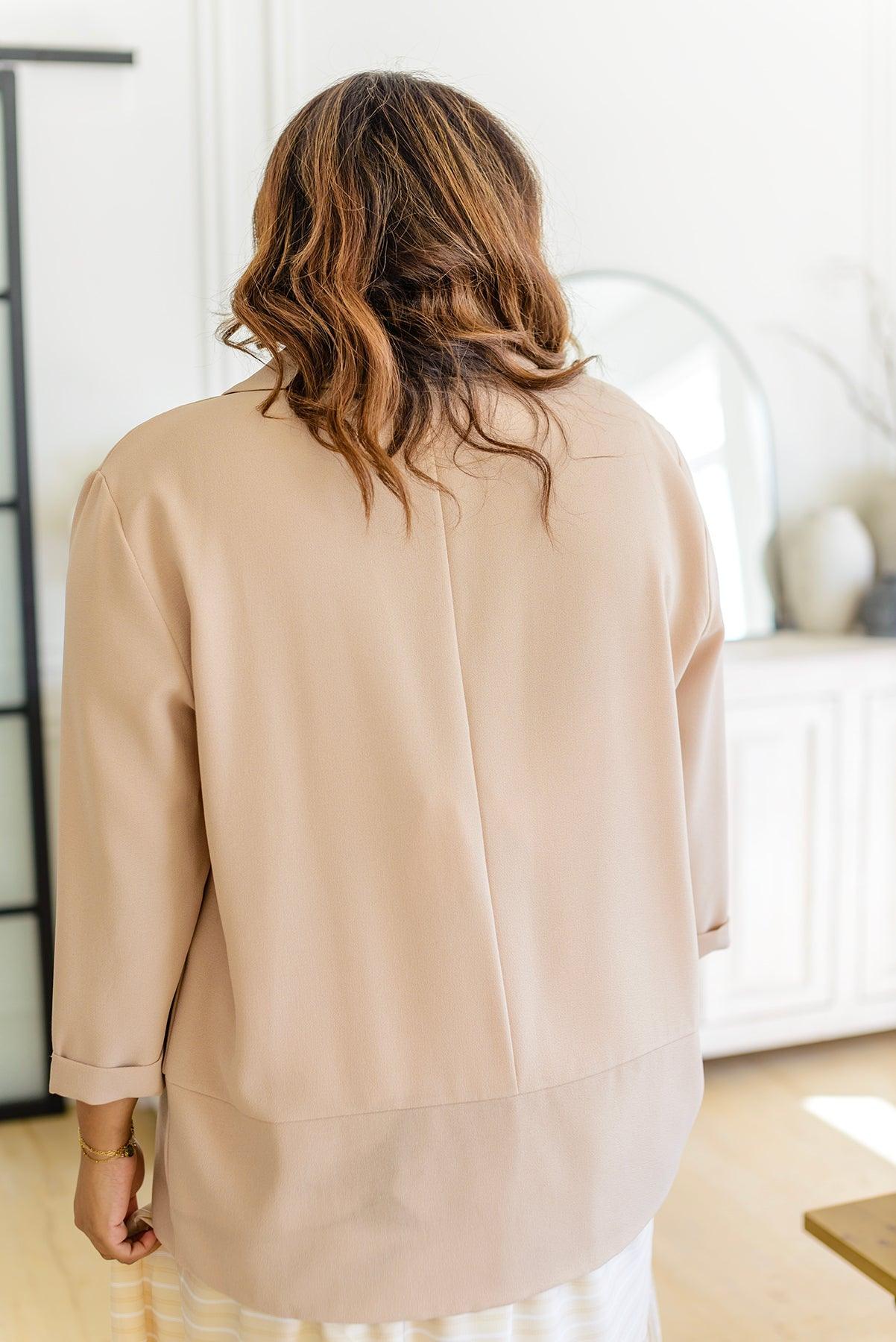 Cherish it All Shawl Collar Jacket