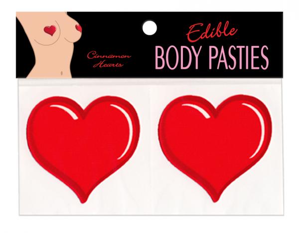 Edible Pasties - Cinnamon Hearts - Love it Curvy