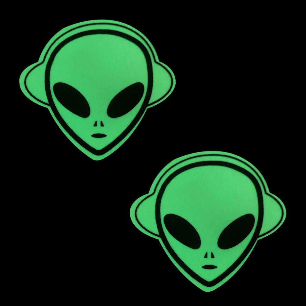 Glow in the Dark Alien Pasties - Love it Curvy