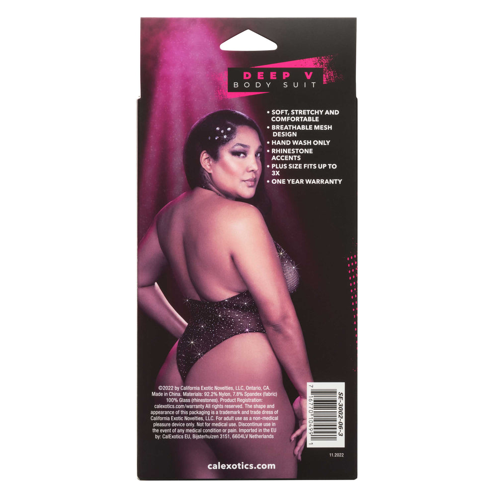Radiance Deep v Body Suit - Queen - Black - Love it Curvy