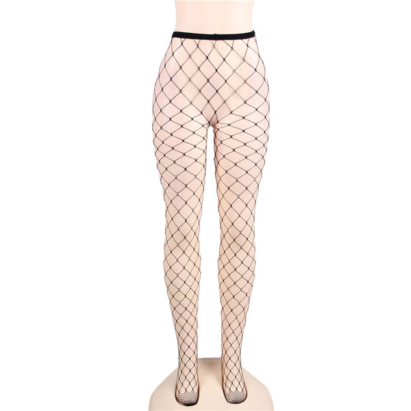 Black Sparkle Fishnet Pantyhose | Love It Curvy