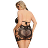 Plus Size Heart Lace Bodystocking | Love It Curvy