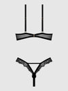 Nadia Lace & Mesh Cutout Teddy from Love It Curvy