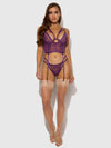 Bianca Strappy Lace Bustier & Thong Set from Love It Curvy