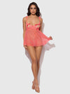 Portia Swiss Dot Babydoll & G-String Set from Love It Curvy