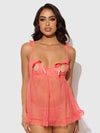 Portia Swiss Dot Babydoll & G-String Set from Love It Curvy