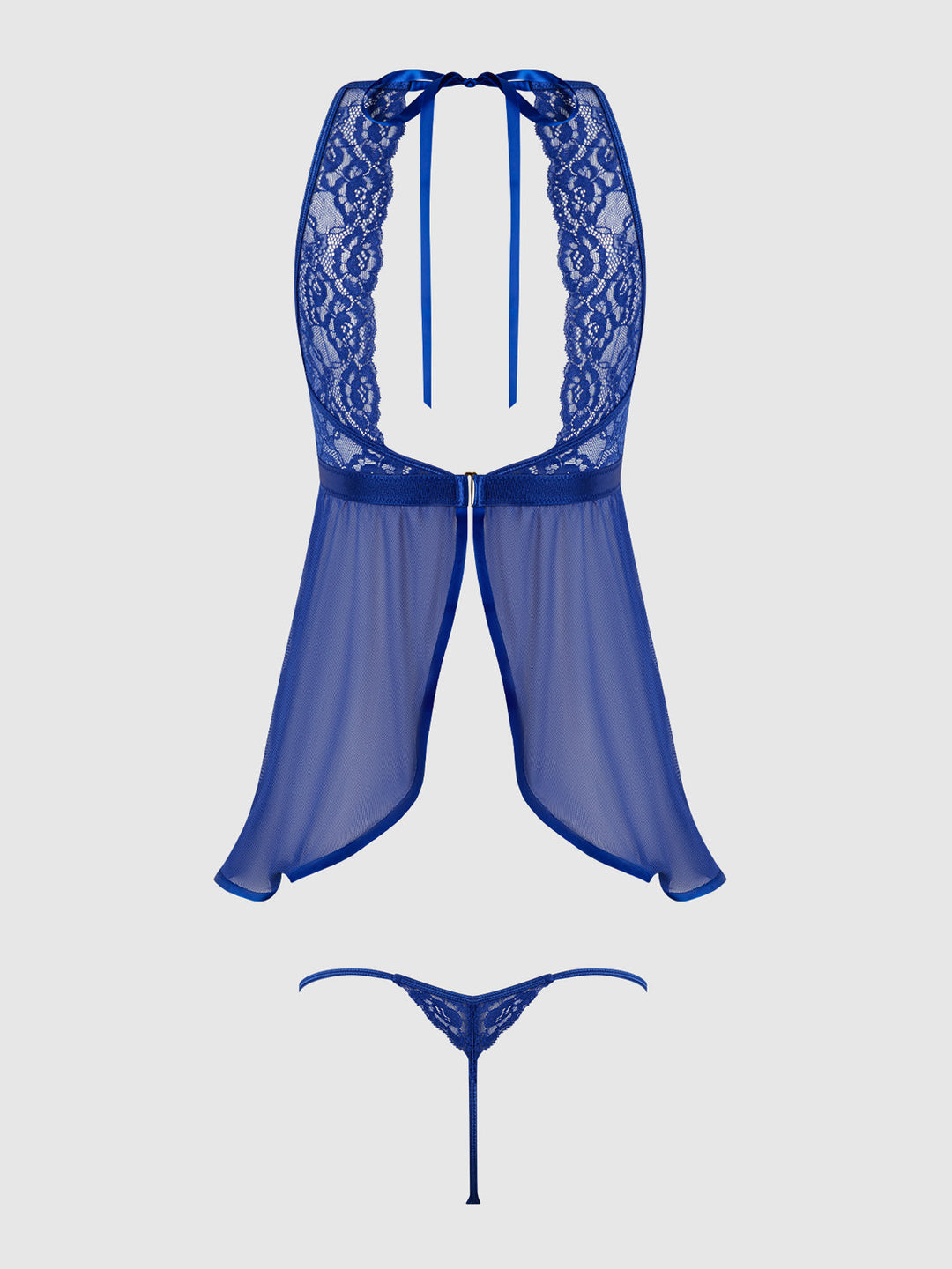 Natasha Lace &amp; Micro Babydoll &amp; G-String Set from Love It Curvy