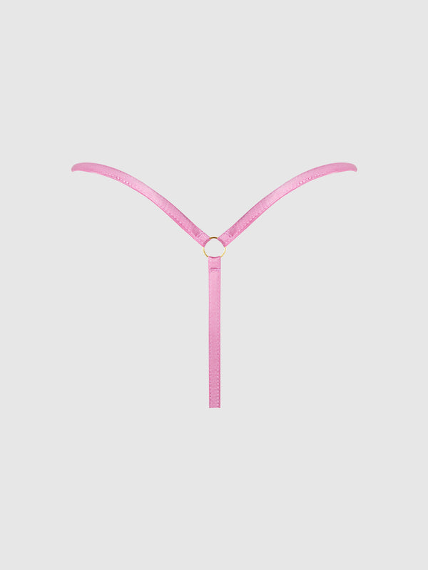 Natasha Lace Strappy G-String from Love It Curvy