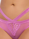 Natasha Lace & Mesh Strappy Hipster from Love It Curvy