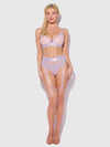 Vivienne Lace & Micro Bralette & Thong Set from Love It Curvy