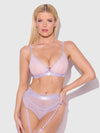 Vivienne Lace & Micro Bralette & Thong Set from Love It Curvy