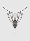 Rhinestone Vertical Thong from Love It Curvy