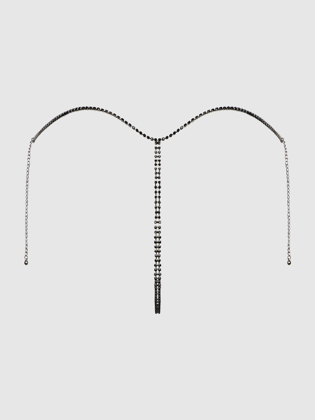 Rhinestone Vertical Thong from Love It Curvy