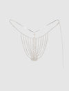 Rhinestone Vertical Thong from Love It Curvy