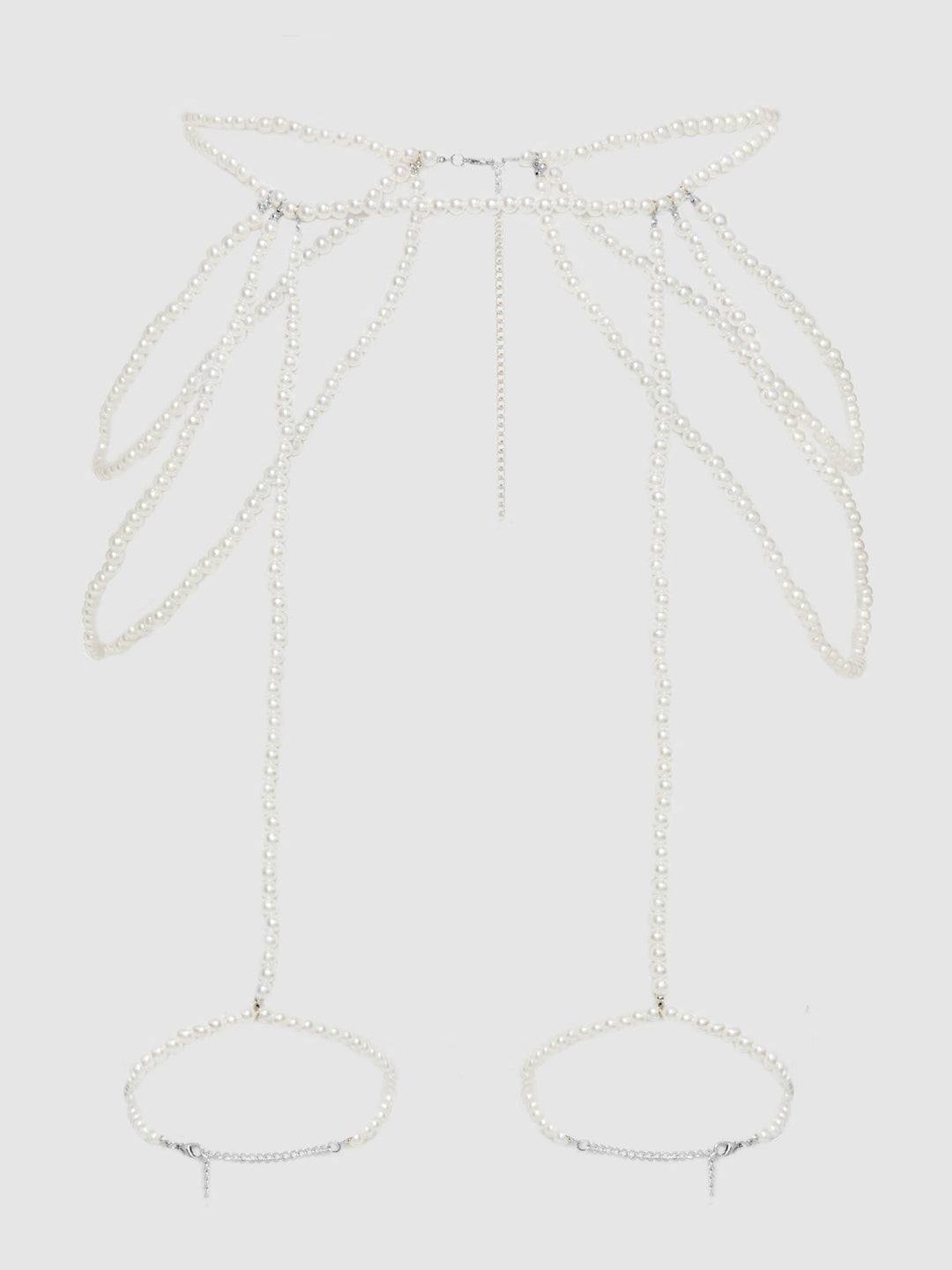 Pearl Draped Garter from Love It Curvy