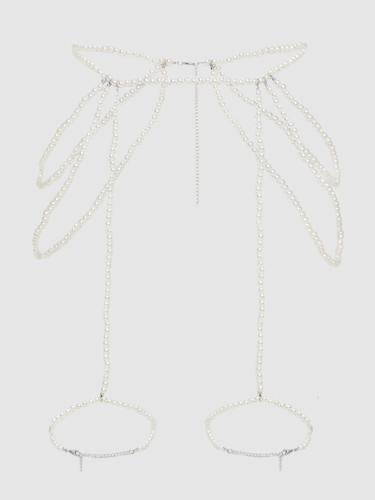 Pearl Draped Garter from Love It Curvy