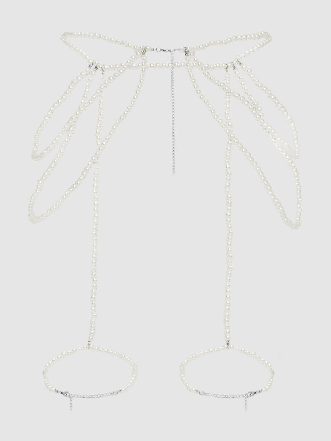 Pearl Draped Garter from Love It Curvy