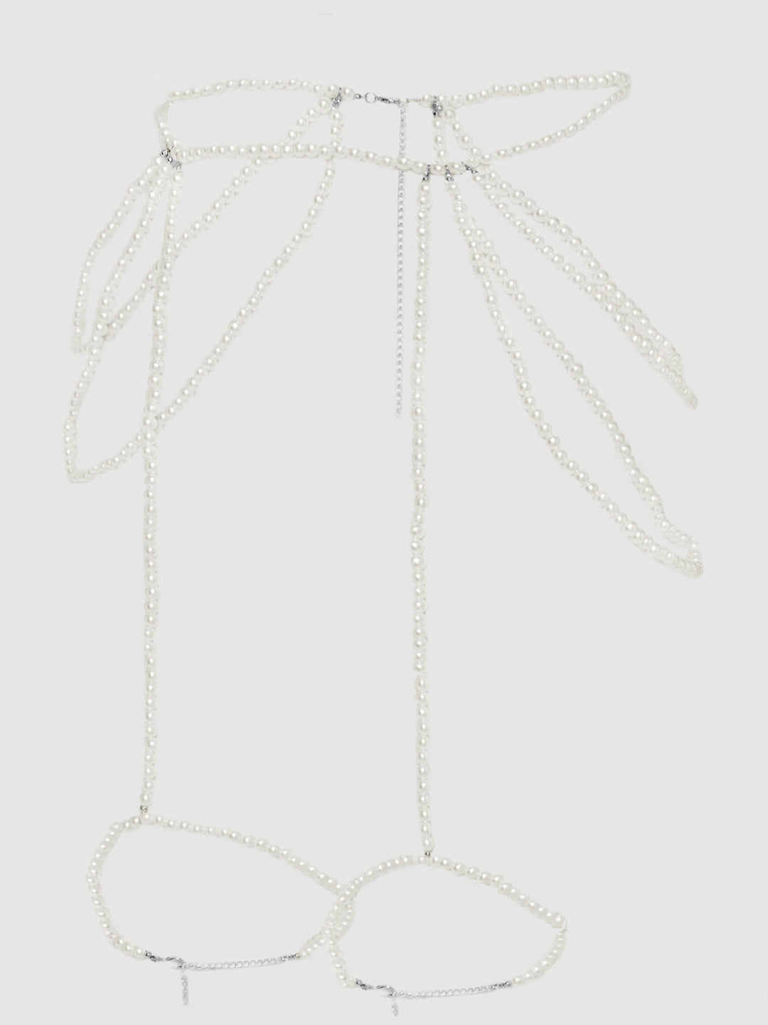 Pearl Draped Garter from Love It Curvy