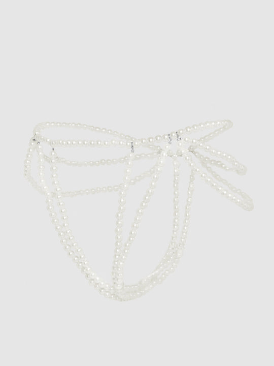 Pearl Draped Panty from Love It Curvy