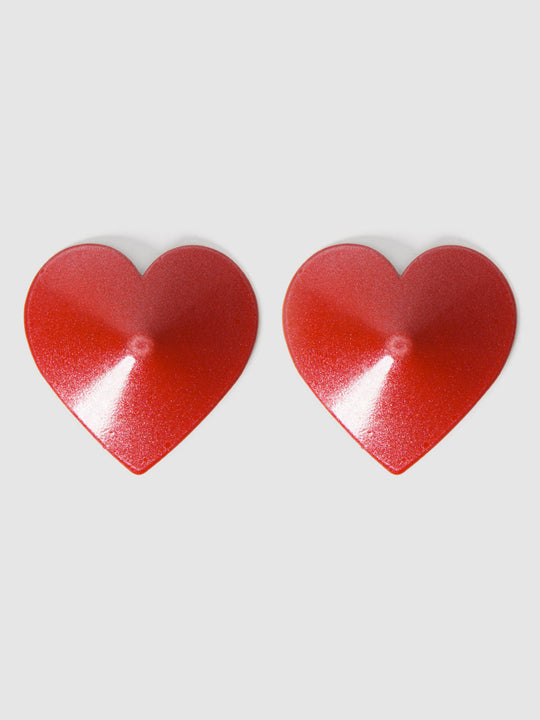 Metal Heart Pasties from Love It Curvy