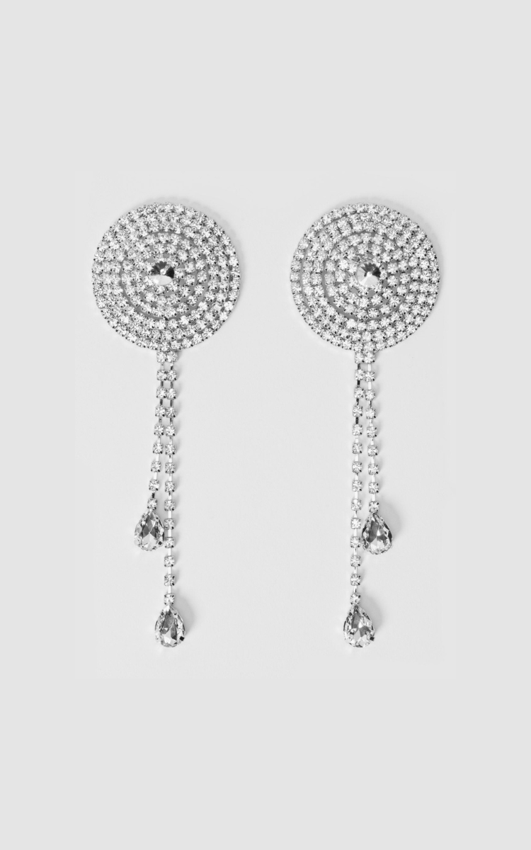 Rhinestone Cone &amp; Dangle Pasties from Love It Curvy