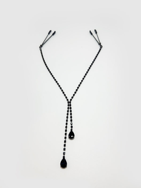 Rhinestone Dangle Clamps from Love It Curvy