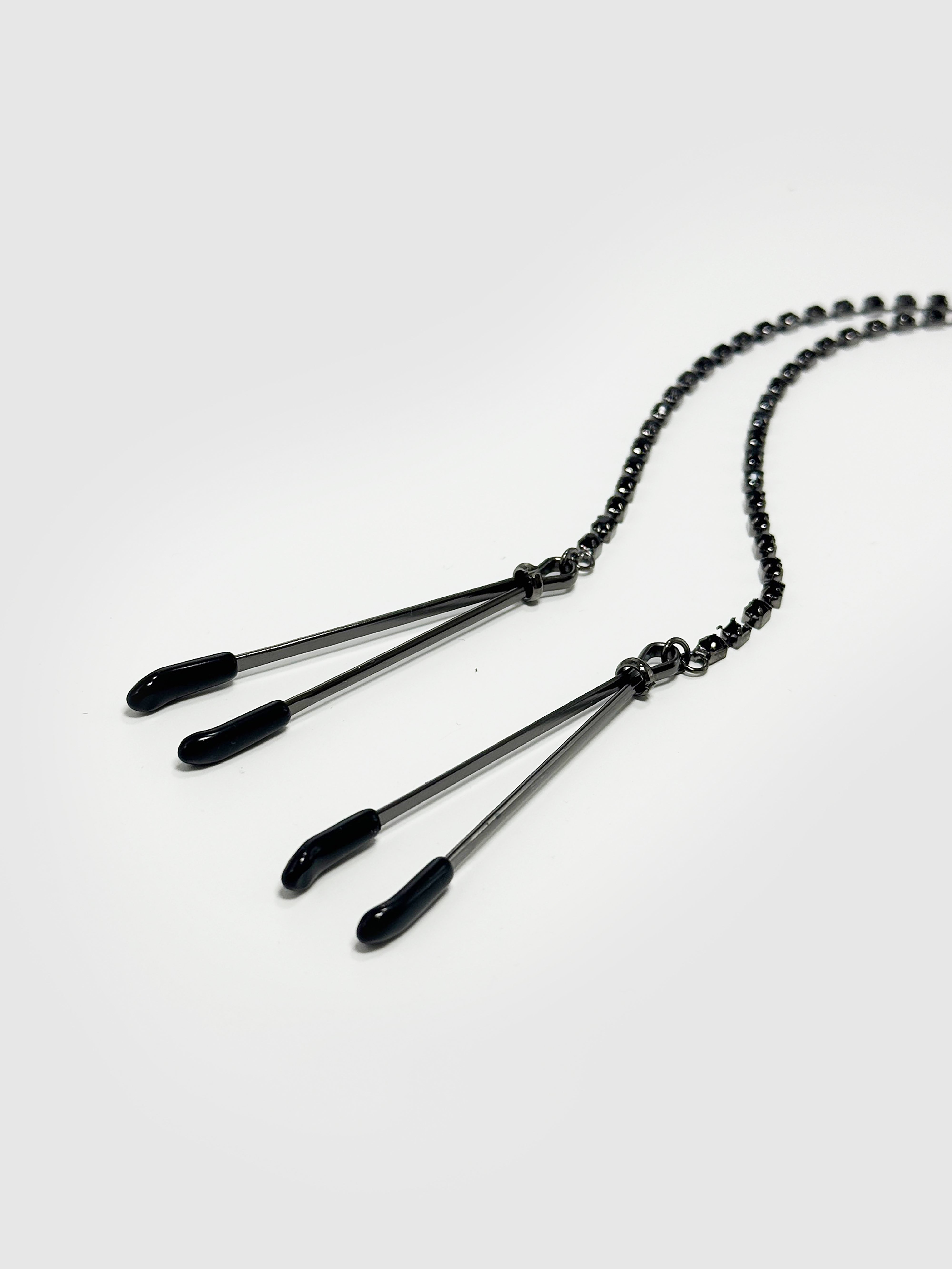 Rhinestone Dangle Clamps from Love It Curvy