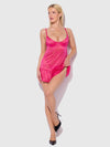 Flora Lace Babydoll & G-String Set from Love It Curvy