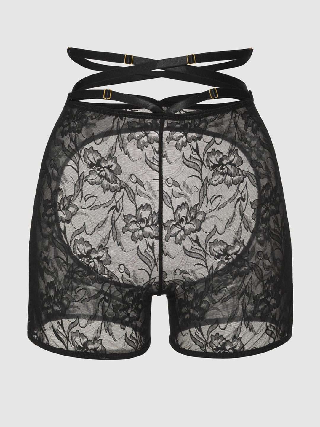 Flora Backless Lace Bikeshort from Love It Curvy