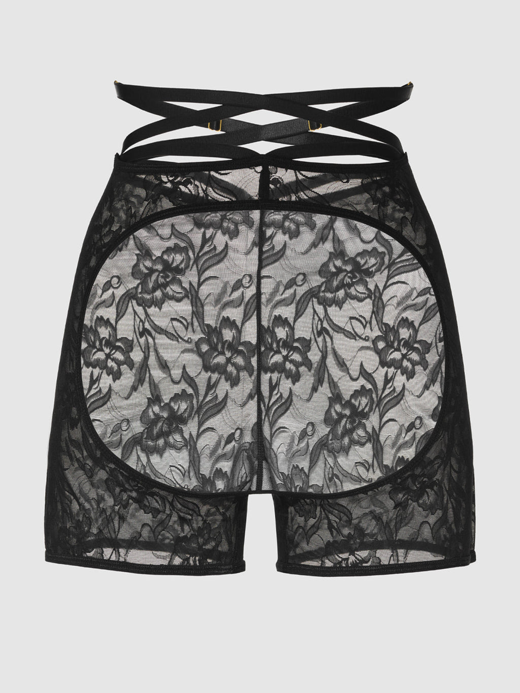Flora Backless Lace Bikeshort from Love It Curvy